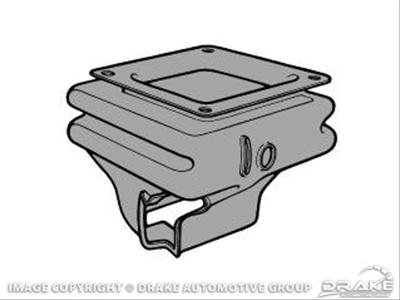 Scott Drake Manual Shifter Boots C6ZZ-7138-C Boot, Manual, Black, Mounts On the Housing Underneath the Shift Boot, Ford, Mercury, Each