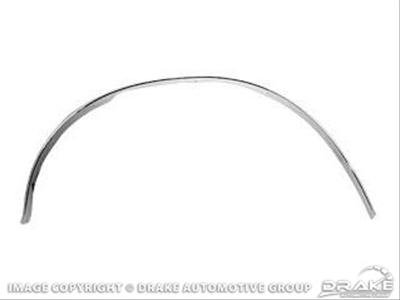 Scott Drake Wheel Opening and Fender Trim C7ZZ-16038-B Molding (Front, RH)