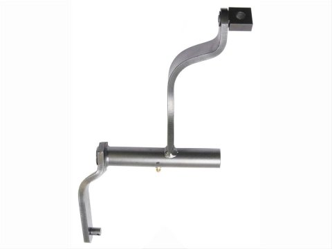 Scott Drake Clutch Linkage Bellcranks C5ZZ-7528-D Equalizer Bar, Steel, Gray Powdercoated, Ford, Each