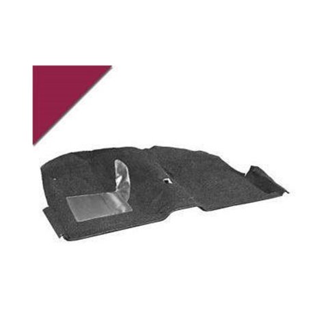 Scott Drake Mustang Replacement Carpet Sets CAR65-CP-MR Carpet, Complete, Loop, Maroon, Ford, Coupe, Set