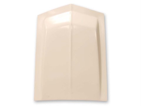 Scott Drake Hood Scoops S7MS-16025-E Scoop, Eleanor Style, Bond-on, Fiberglass, White Gelcoat, Ford, Each