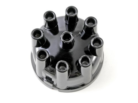 Scott Drake Distributor Caps B7A-12106-A Cap, Female/Socket, Clamp Down, Black, Ford, Lincoln, Mercury, V8, Each