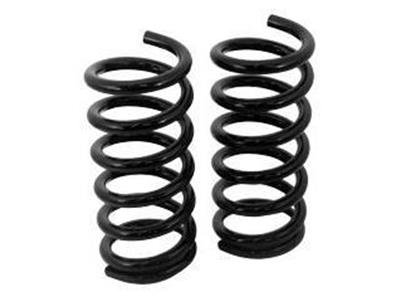 Scott Drake Stock Coil Springs C5ZZ-5310-C Springs, Type, Front, Black Powdercoated, Ford, Pair