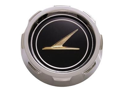 Scott Drake Fuel Tank Caps C4BZ-9030-A Cap, Die-cast Zinc, Black and Chrome, Ford, Each