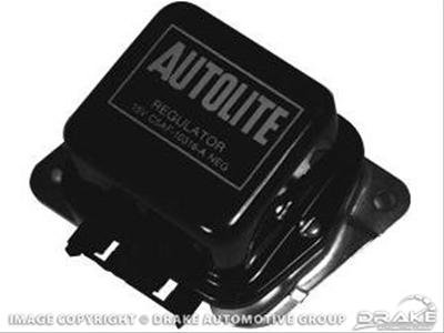 Scott Drake Voltage Regulators C5AF-10316-B Regulator, Steel, Black, Ford, Each