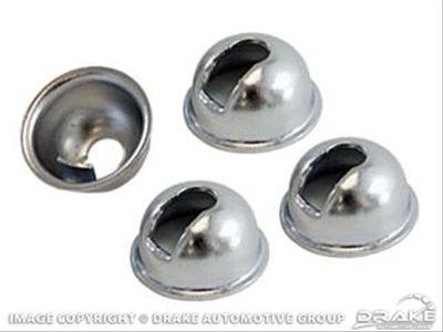 Scott Drake Replacement Taillight Components 359972-S8 Backup Light Spacers, Ford, Set of 4