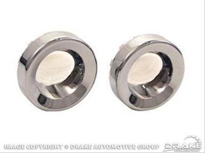 Scott Drake Console Components C7ZZ-13788-A Components, Overhead Map Light Bezels, Ford, Each