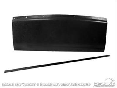 Scott Drake Folding Seat Trap Door Panels M3661 Fastback Rear