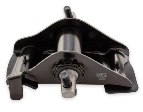 Scott Drake Coil Spring Seats C4DZ-3388-RI Seat, Lower, Steel, Black, Ford, Each