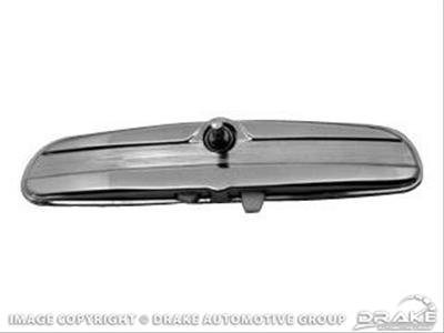 Scott Drake Rear View Mirrors C5ZZ-17700-B Mirror, View, Manual, Chrome Housing, Day/Night, Ford, Mercury, Each