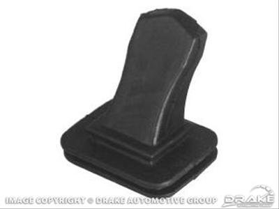 Scott Drake Clutch Lever Dust Boots C6OZ-7513-C Boot, Rubber, Black, Ford, Mercury, Each