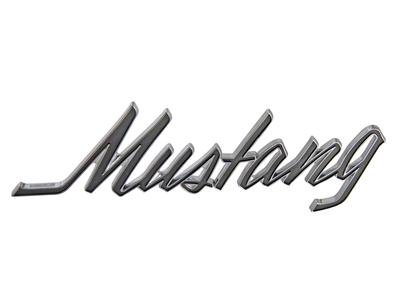 Scott Drake Emblems C9ZZ-16098-A Emblem, Trunk/Fender, Chrome, Mustang Logo, Ford, Each