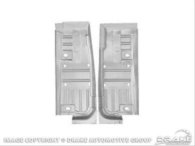 Scott Drake Floor Pans M107-8ALH Pan, Full, Driver Side, Steel, Natural, 24 in. Width, 60 in. Length, Ford, Each