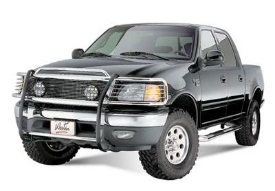 Westin Sportsman Grille Guards 45-0240 Guard, Sportsman, One-piece, Stainless Steel, Polished, Ford, Each