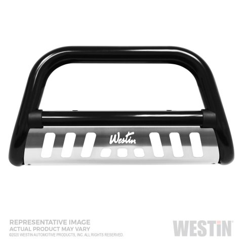 Westin Ultimate Bull Bars 32-4025 Grille Guard, Ultimate, Steel, Black, Ram, Each