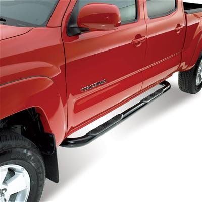 Westin Signature Series Step Bars for 2005-2021 TACOMA - 25-2775 Bars, Nerf Bars, Series, Steel, Black Powdercoated, 3 in. Diameter, Toyota, Pair