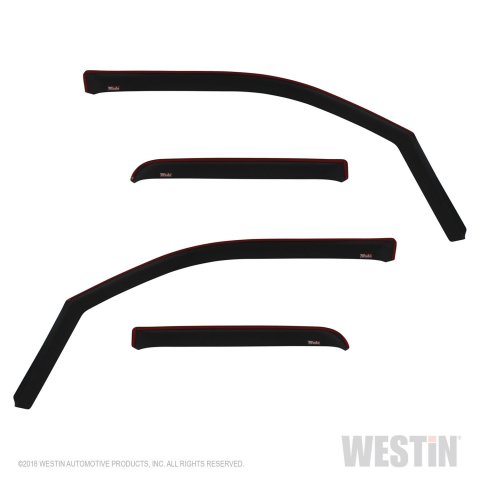 Westin In-Channel Wind Deflectors for 2019-2020 1500 - 72-35909 Side Window Vent