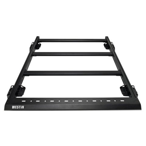 Westin Mesa Roof Racks for 2018-2025 WRANGLER - 15-00075 Rack, Mesa, Steel, Black Powdercoated, Bolt-on, No Drilling Required, 4 Door, Jeep, Kit