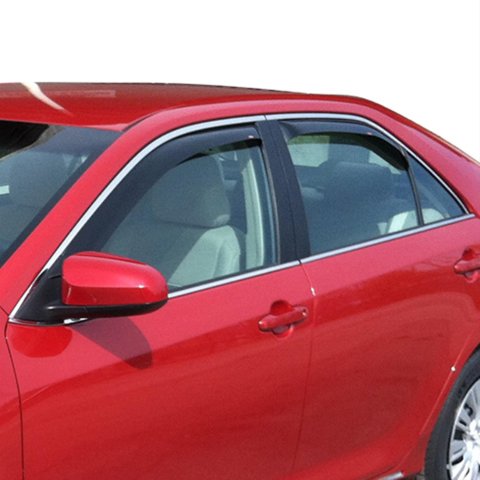 Westin In-Channel Wind Deflectors for 2012-2014 CAMRY - 72-88423 Side Window Visors, In-Channel, Front and Rear, Acrylic, Smoke, Toyota, Set of 4