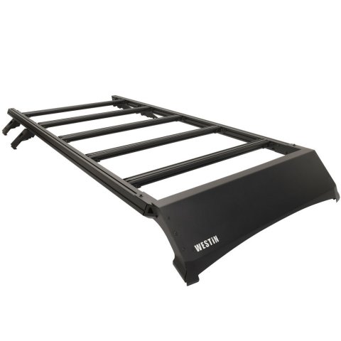 Westin Automotive Roof Racks 15-00005A Mesa Rack Visor and Mount Brackets, Toyota, 4Runner 2010-2023, Textured Black