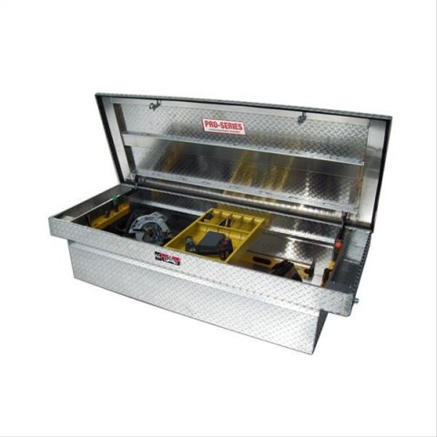 Westin Automotive Truck Toolboxes and Utility Boxes 80-RB137FL BRTBX Full Lid Mid Size / Down Size XOver Long Bed Only, Aluminum