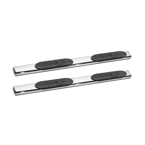 Westin Pro Traxx 4 Oval Nerf Step Bars 21-63240 Bars, Bars, Traxx, Oval, Stainless Steel, Polished, 6 in. Diameter, Toyota, Pair