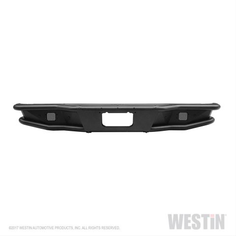 Westin Outlaw Bumpers 58-81005 Bumper, Series, Tube, Steel, Black Texture, Rear, Chevrolet, GMC, Each
