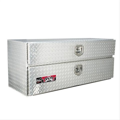 Westin Brute Contractor Underbody Toolboxes 80-UB24-20TD Truck and Utility Boxes, Toolboxes, Two Doors, Locking, Aluminum, Polished, Under Truck Bed Location, Each