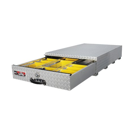 Westin Automotive Truck Toolboxes and Utility Boxes 80-HBS307 BRTBX HD Bedsafe 48in D x 30in W x 9.5in H single drawwer, Aluminum