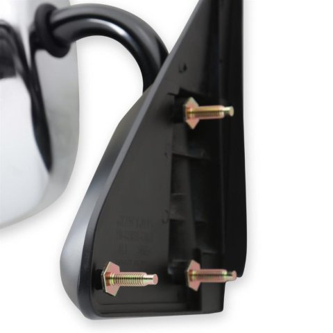 Brothers Trucks GMT400 Below Eyeline Mirrors 04-384 Side Mirror, OE Replacement, Right, Passenger Side, Manual, Chrome, Chevrolet, GMC, Each
