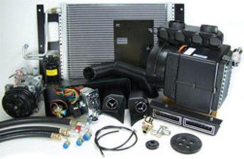 Brothers Trucks Air Conditioning Kits BT09C7D 55-57 A/C SYSTEM-CHEVROLET CONTROLS