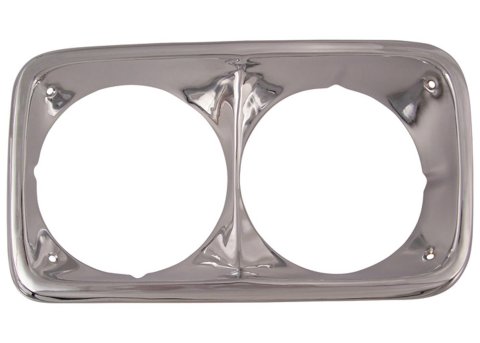 Brothers Trucks Light Bezels HLB72GM 1968-72 GMC HEADLIGHT BEZELS - PAIR