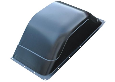 Brothers Trucks Wheel Wells IWT72WD Housings, Wells, Rear Left or Rear Right, Steel, Black, Fits Models with A Fleetside Bed, Chevrolet, GMC, Each