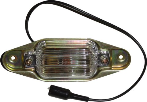 Brothers Trucks License Plate Light Assemblies J1000-67 67-87 LICENSE PLATE LAMP ASSY DELUXE
