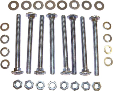 Brothers Trucks Bolts and Screws L0033-67 67-72 METAL BD FLR TO FRAME BLT KIT MET