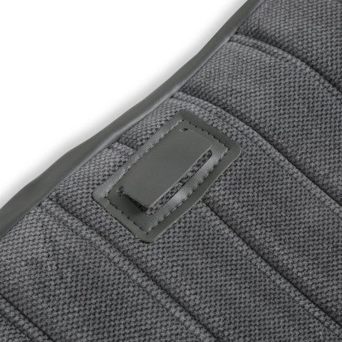 Brothers Trucks Seat Upholstery 05-299 PLEAT, 1981-87 C/K FULL PLT VINYL/CLTH GRY/CHAR