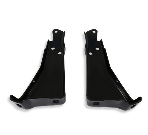 Brothers Trucks Bumper Brackets 04-128 Brackets, Rear, Steel, Black EDP, Chevrolet, GMC, Kit