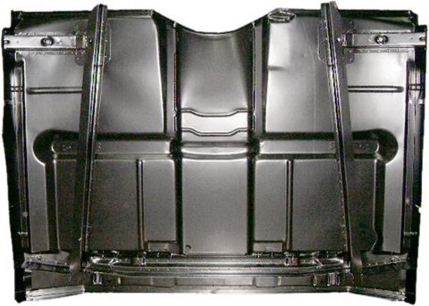 Brothers Trucks Floor Pan Replacement Panels A1907-67 Panel, Replacement, OE Style, Low-Hump Floor, Steel, EDP Coated, Chevy, GMC, Each
