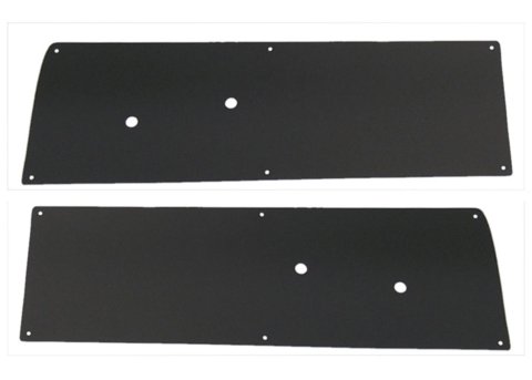 Brothers Trucks Door Panels STD1000BLACK Panels, Full Coverage, Cardboard, Black, Front, Chevrolet, GMC, Pair