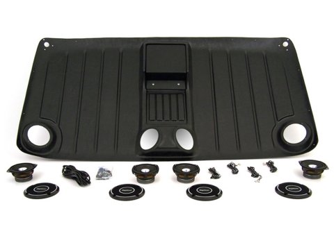 Brothers Trucks Custom Highliner Headliners HL87SPKWITH Headliners, Headliners, Plastic, Black, Fits Models That Came with A Factory Headliner, Includes Speakers, Chevrolet, GMC, Kit