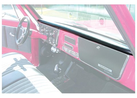 Brothers Trucks Dash Pads PAD7200BLUE Pads, Urethane, Blue, Chevrolet, GMC, Each