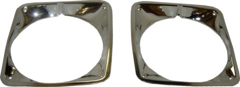 Brothers Trucks Light Bezels C9061-69 69-72 HL BEZEL ST CHEV