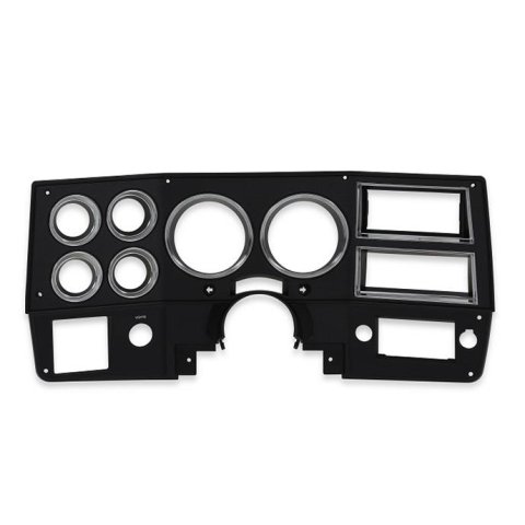 Brothers Trucks Instrument Bezels INST886 Gauge Bezels, Bezels, Black and Chrome, Fits Models with Factory Air Conditioning, Chevrolet, GMC, Each