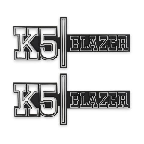 Brothers Trucks Emblems 04-547 Emblem, 1973-1974 C/K Blazer 4Wd Fndr Emblm Pair