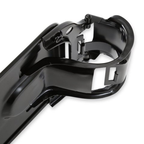 Brothers Trucks C/K Fuel Doors 04-284 Door, Square, Steel, Black EDP Coated, Chevy, GMC, Each