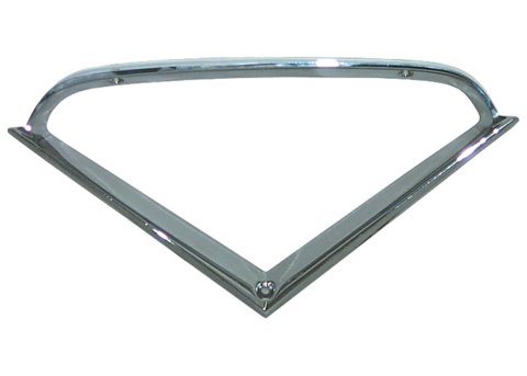 Brothers Trucks Instrument Bezels INST003 Gauge Bezels, Bezels, Chrome, Fits Models with Factory Air Conditioning, Chevrolet, Each