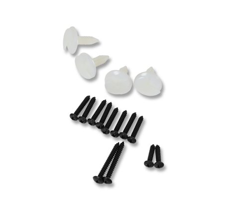 Brothers Trucks Door Panels 05-279 Panels, Inner, Full Door, Plastic, Black, Chevy, GMC, Pair
