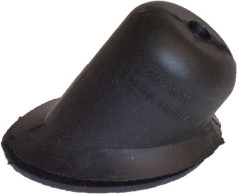Brothers Trucks Clutch Rod Boots L1910-67 Boot, Rubber, Black, Chevrolet, GMC, Each