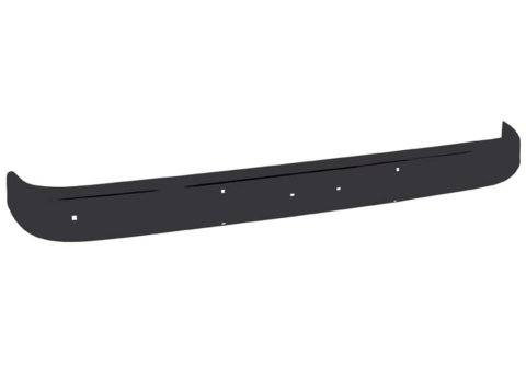 Brothers Trucks Bumpers FRT66RW Bumpers, Front, Stock Style, Steel, Black Primer, Chevrolet, GMC, Each