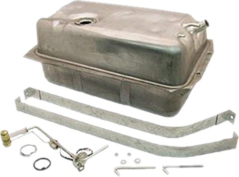 Brothers Trucks Fuel Tanks C2022-67 Tanks, 20 Gallons Capacity, Steel, Silver, Mounting Straps, Chevrolet, GMC, Kit